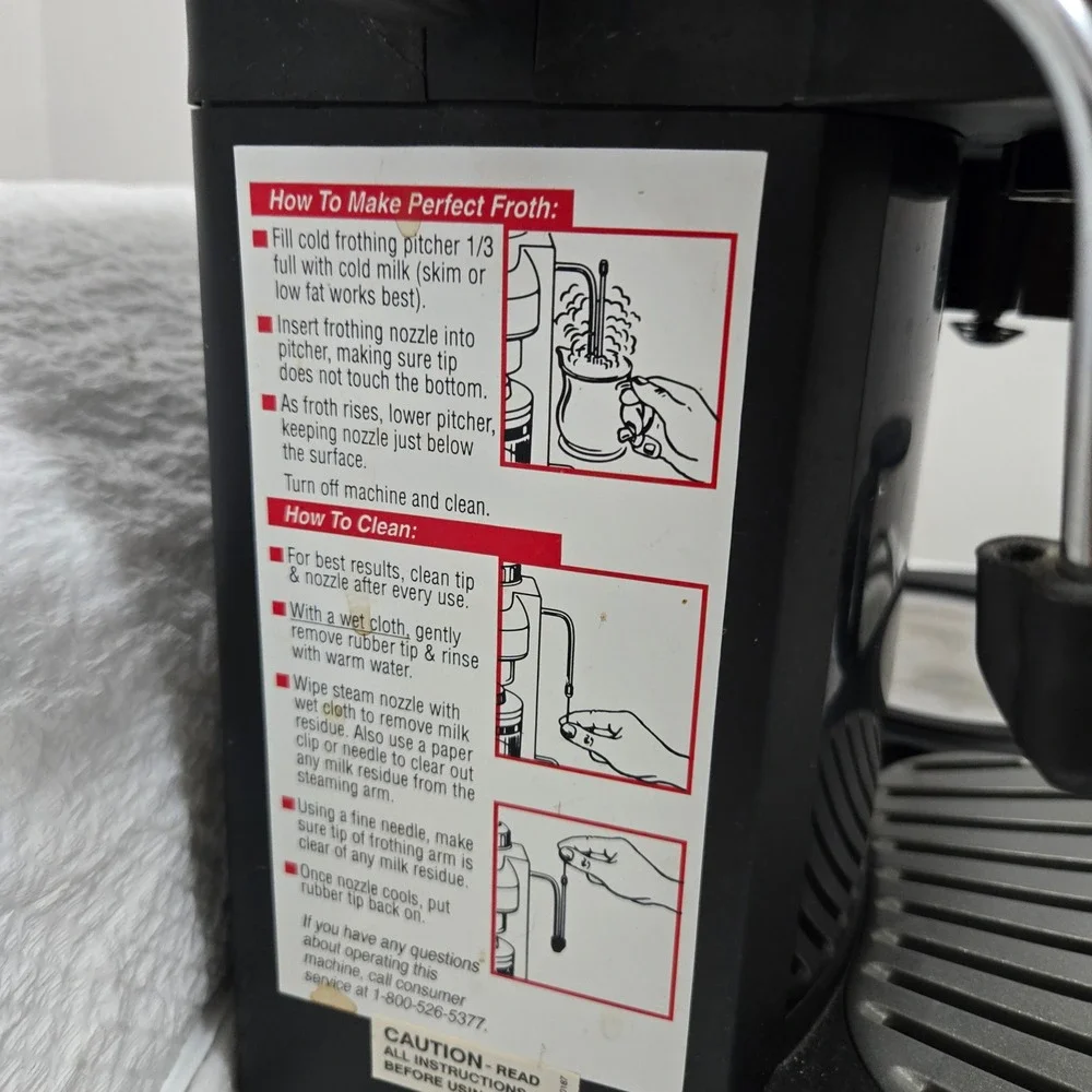 Krups Il Caffe Duomo Coffee Espresso Machine Combo Black 985-42 Tested